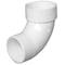 Charlotte Pipe And Foundry Charlotte Pipe Schedule 40 1-1/2 in. Hub X 1-1/2 in. D Spigot PVC 90 Degree Street Elbow 1 pk PVC003020800 - alternate 1